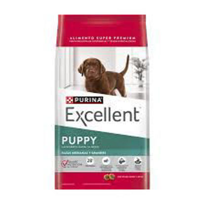Imagen de ALIMENTO BALANCEADO PERRO EXCELLENT PERRO CACHORRO RAZA MEDIAN Y GRANDE X 20 KG