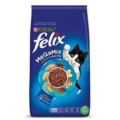 Imagen de ALIMENTO BALANCEADO  GATOS FELIX GATO ADULTO X 8 KG