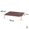 Imagen de ACCESORIOS PARA MASCOTAS - CAMPP76*61*18CM CAMA EN ALTURA PARA PERRAS 76*61*18CM