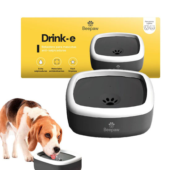 Imagen de ACCESORIOS RARA MASCOTAS - BIPPBDN BEBEDERO INTERACTIVA PARA PERROS BEEPAW DRINK -E NEGRO