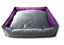 Imagen de ACCESORIOS PARA MASKOTAS - HBRT3PG BASKET REVERSIBLE TALLE 3 - A65L58 PURPURA GRIS